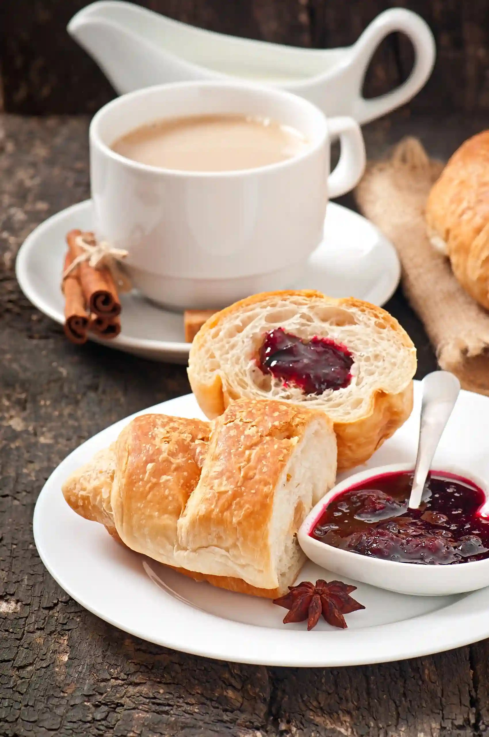 Bagel with Coffee